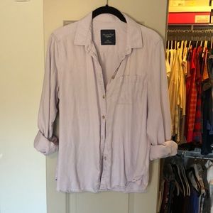 Casual button down in light PURPLE